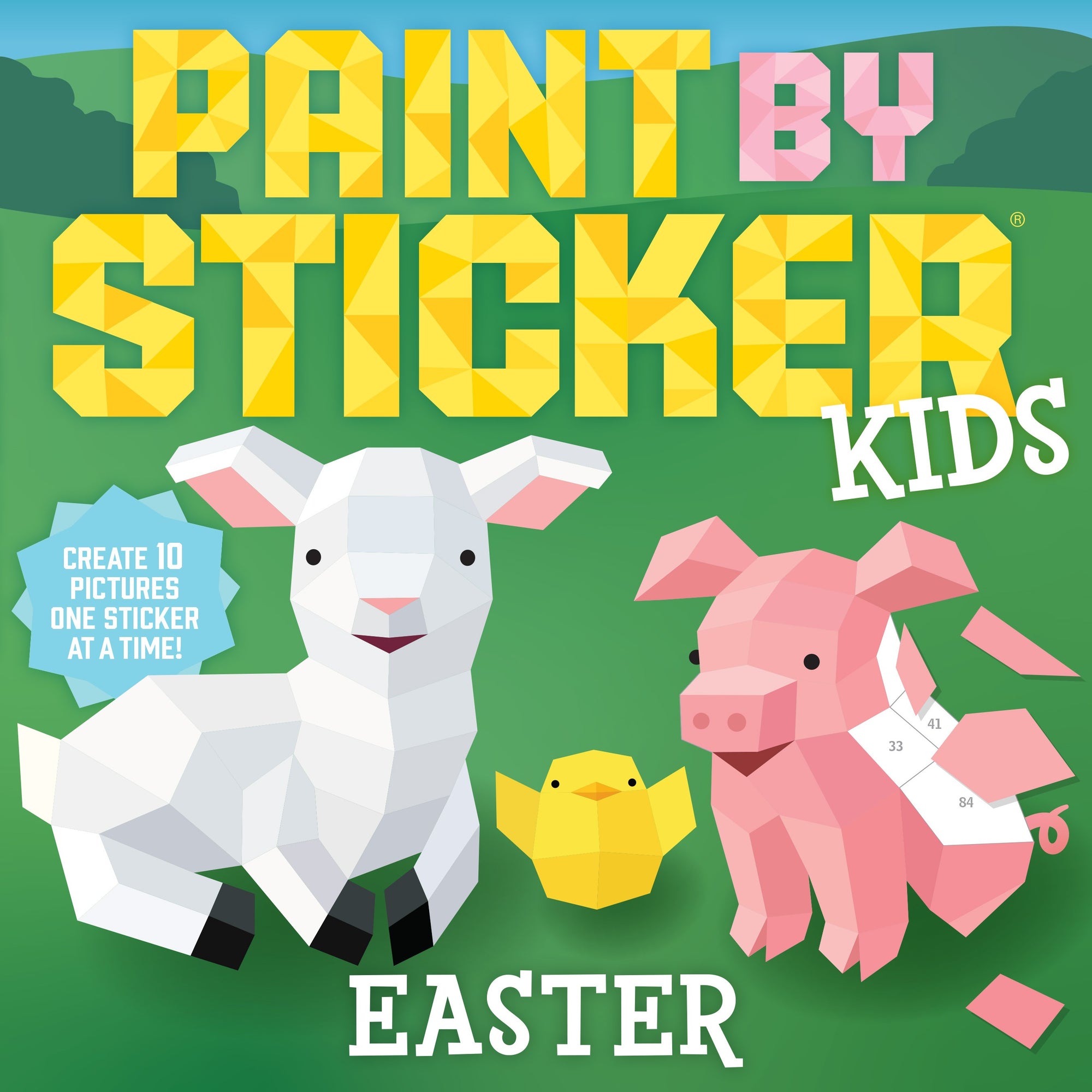 Paint by Stickers Kids, Easter