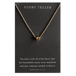 Storyteller Necklace / Dear Heart