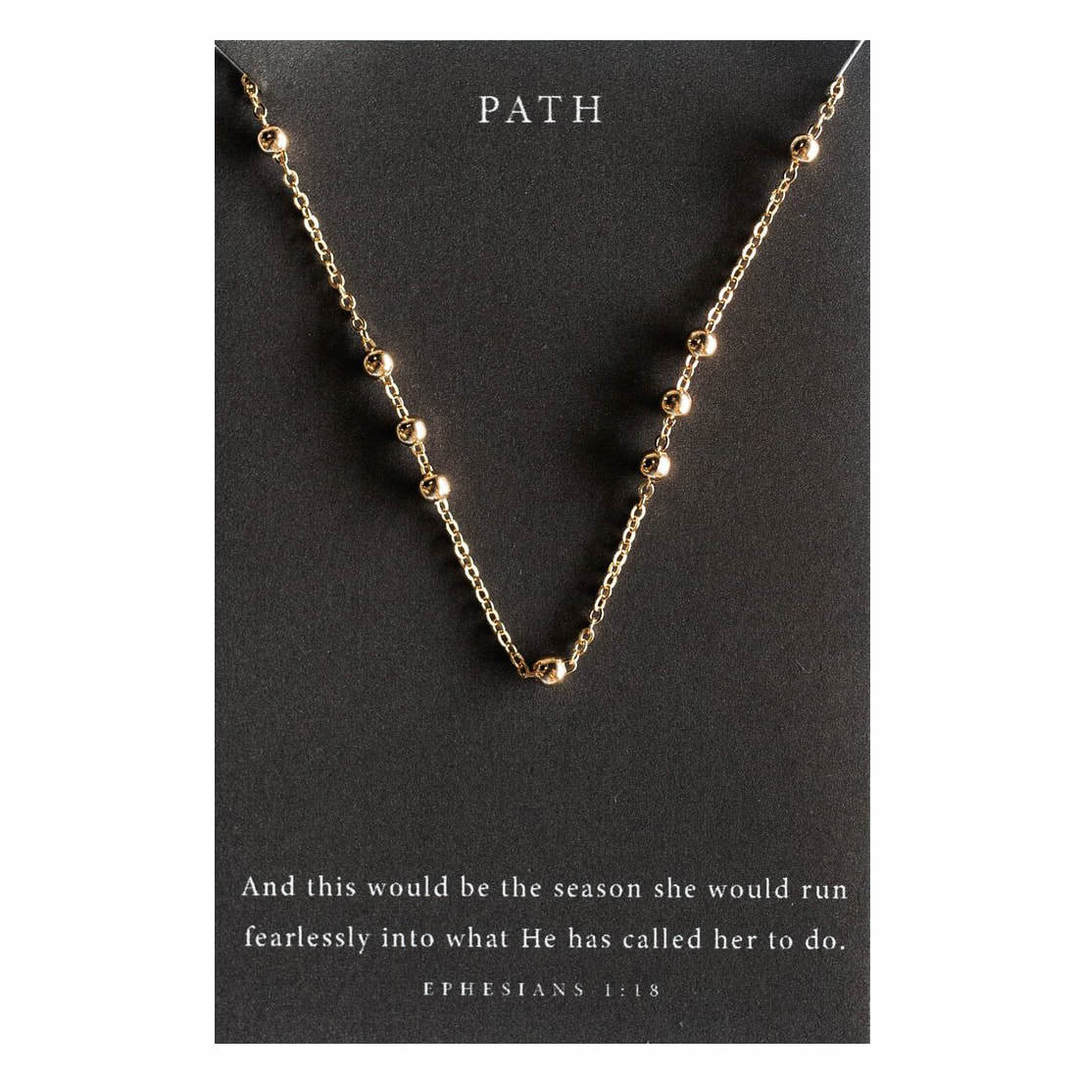 Path Necklace / Dear Heart