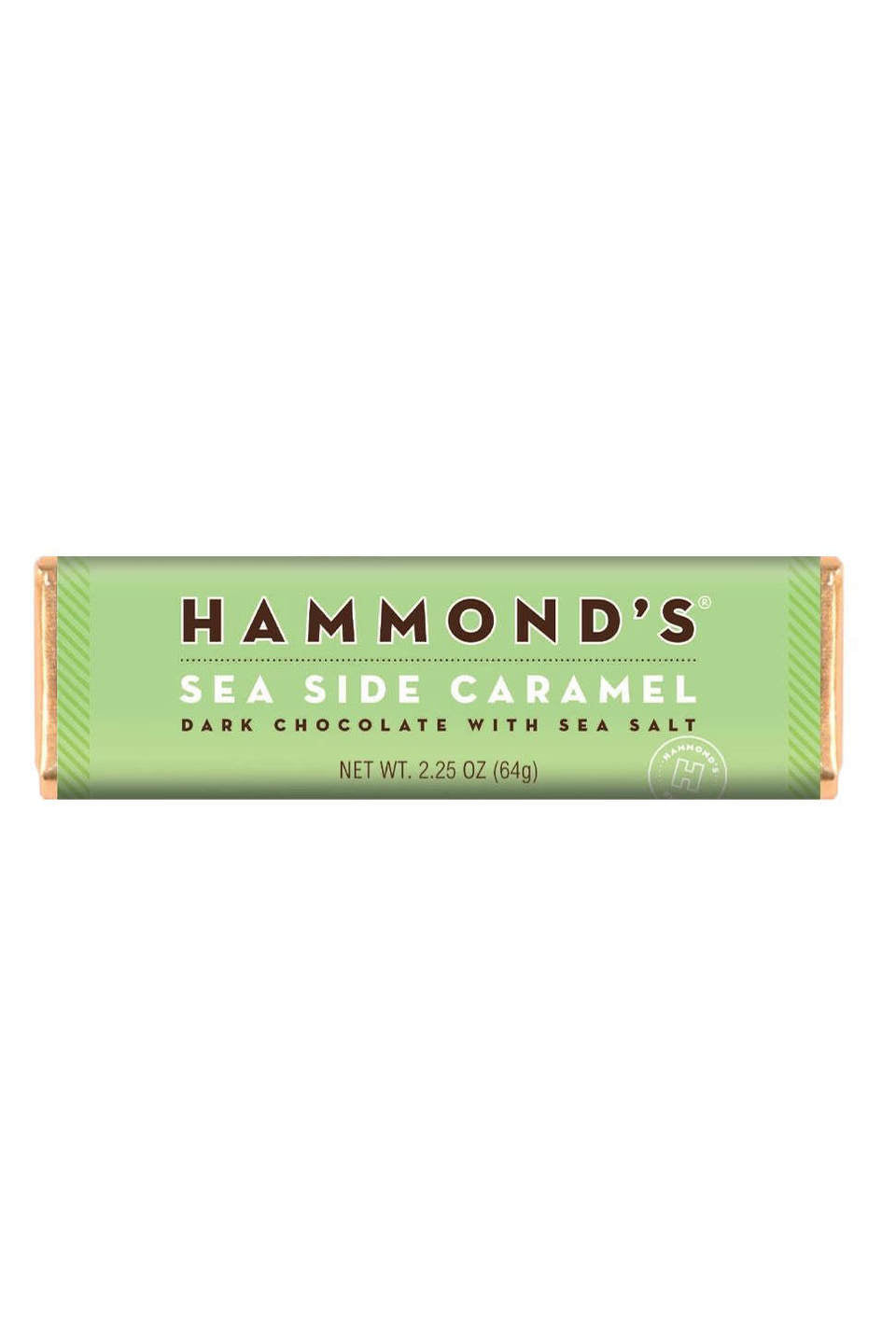 Sea Side Caramel Bar, Dark Chocolate | Hammond's