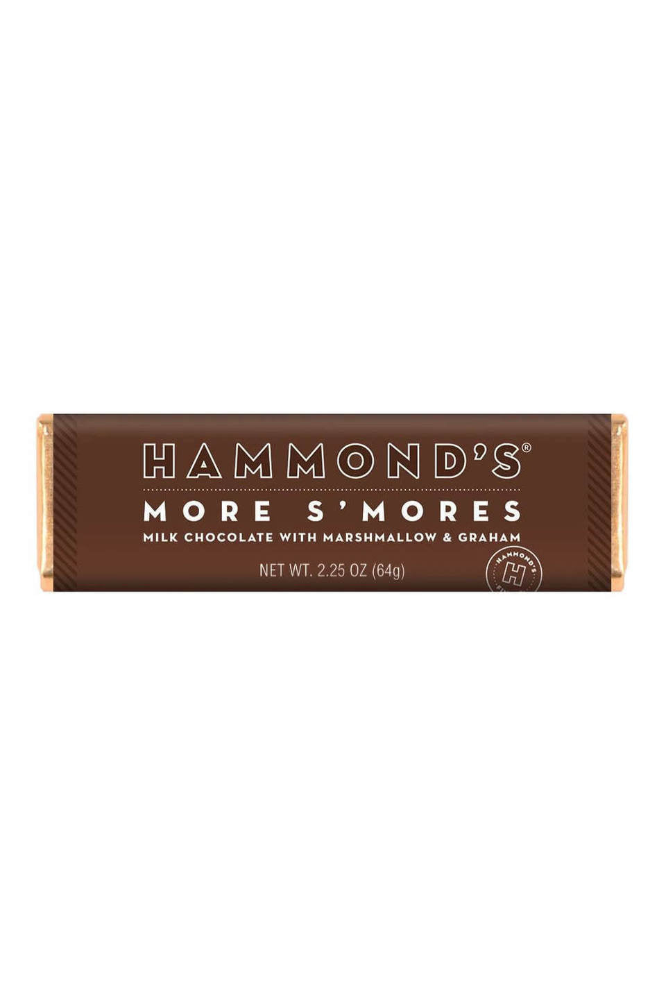 S’mores Milk Chocolate Candy Bar | Hammond's Candies
