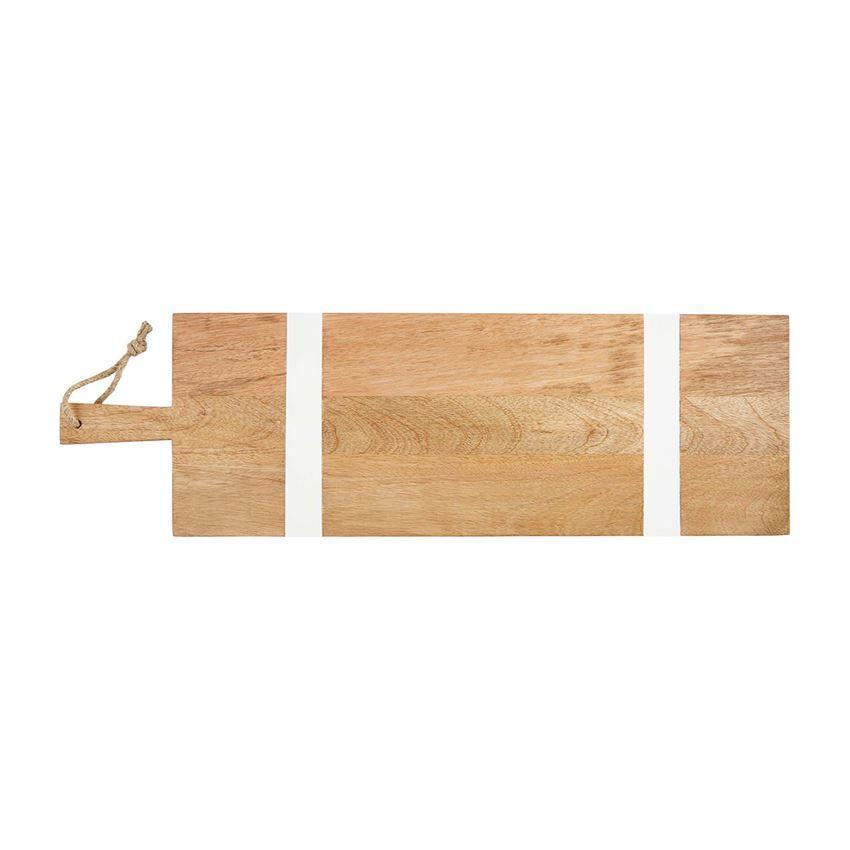 Wood Long Board, Natural