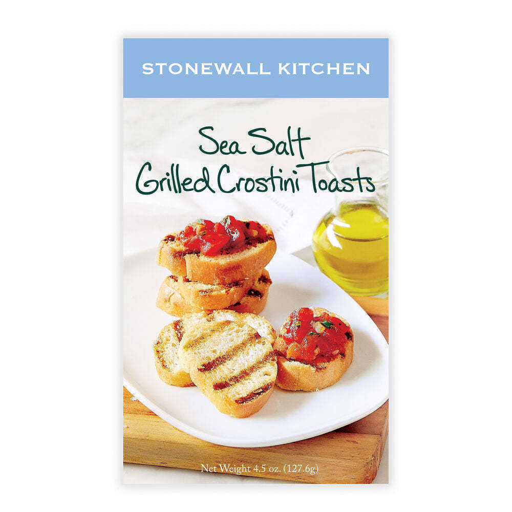 Sea Salt Grilled Crostini Toasts | Stonewall Kitchen