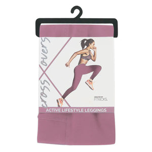 Crossover Athletic Legging, Orchid