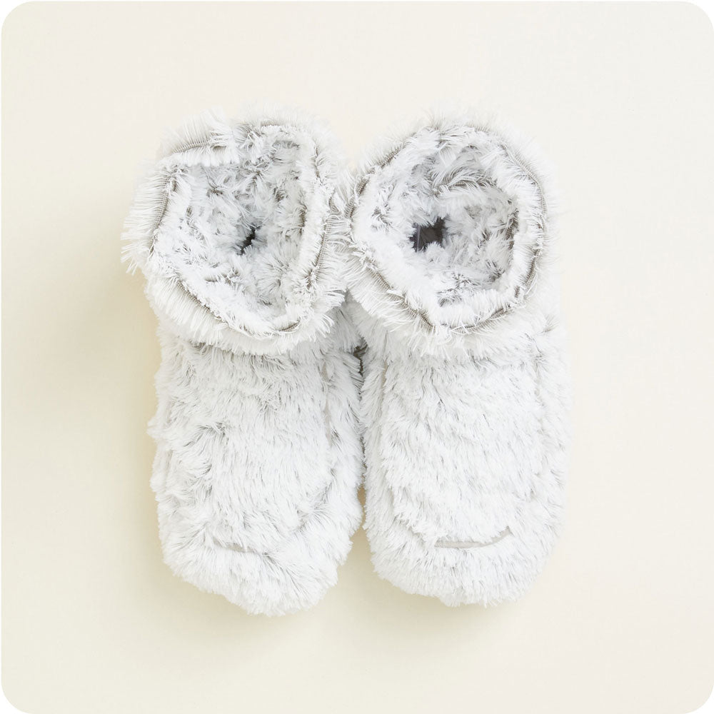 Microwavable Boots, Gray Marshmallow | Warmies