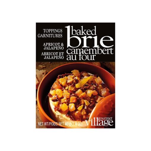 Brie Topping Mix Apricots & Jalapenos - Gourmet Du Village