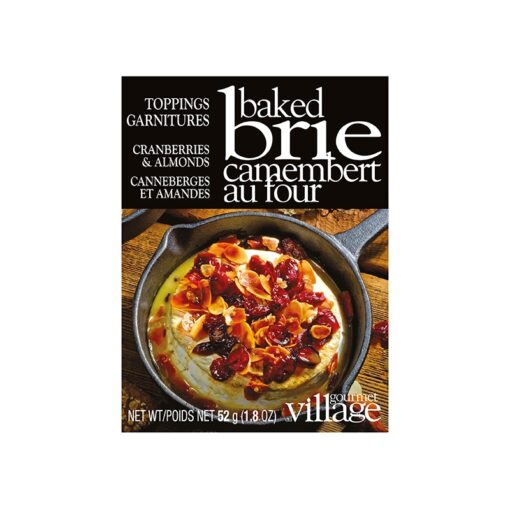 Brie Topping Mix Cranberries & Almonds - Gourmet Du Village