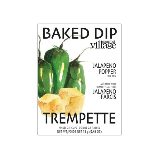 Baked Dip Jalapeno Popper - Gourmet du Village