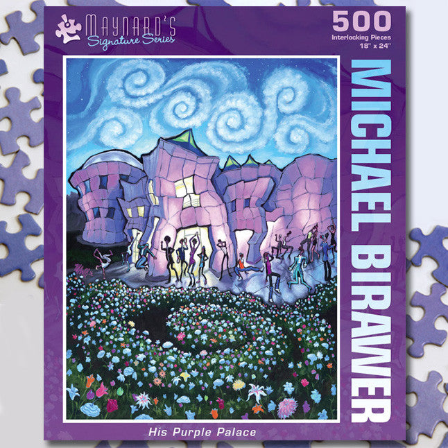 His Purple Palace, 500 Piece Puzzle | Puzzle Twist