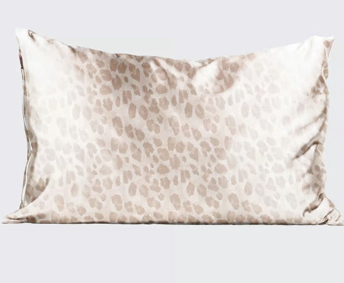 Satin Pillowcase, Standard - Leopard | KITSCH