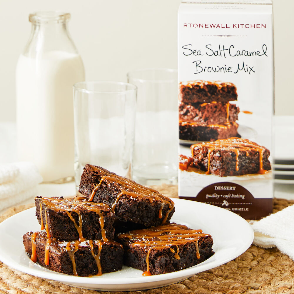 Sea Salt Caramel Brownie Mix | Stonewall Kitchen