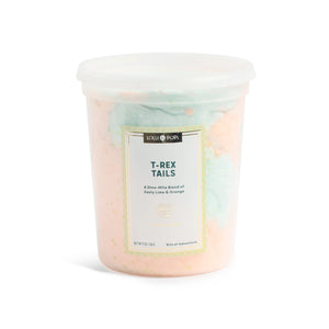 T-Rex Tails Cotton Candy | Lolli & Pops