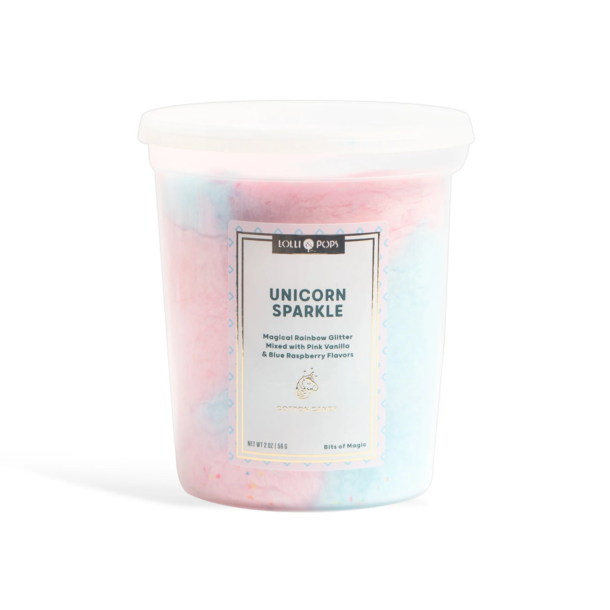Unicorn Sparkle Cotton Candy | Lolli & Pops