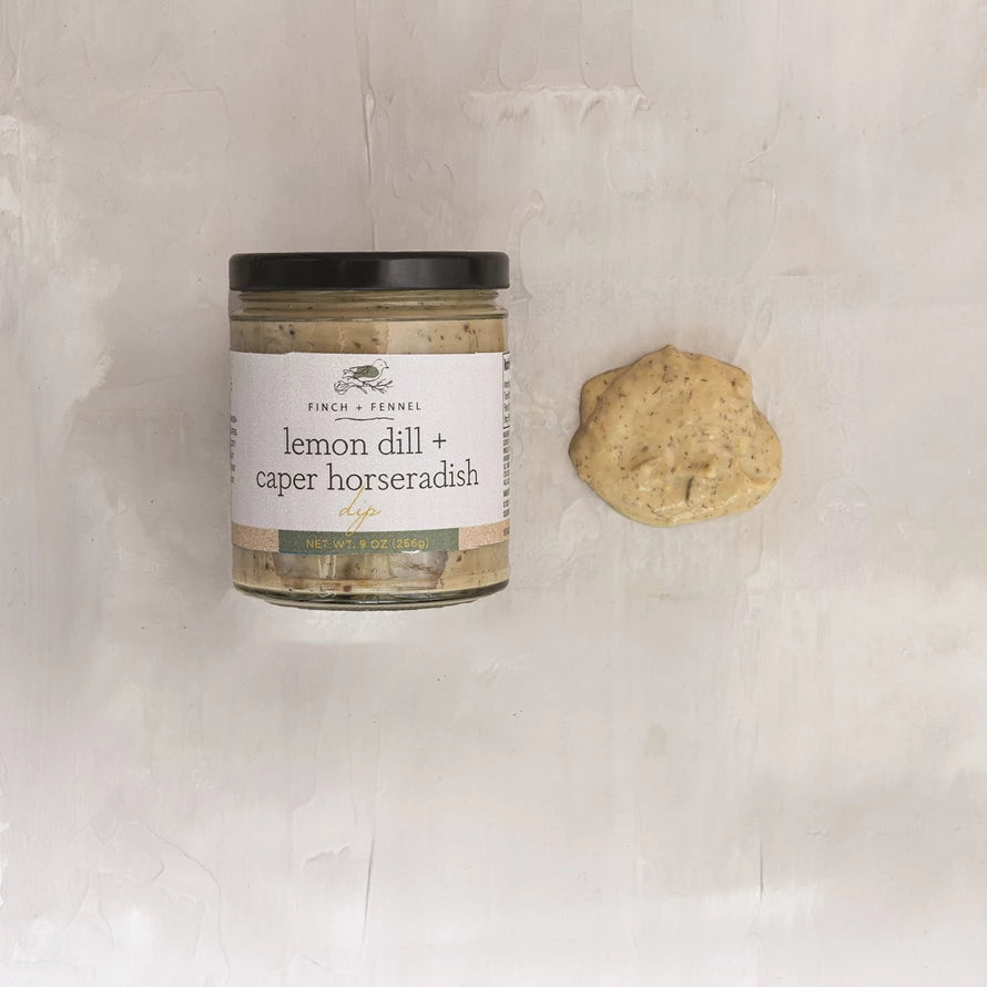 Lemon Dill + Caper Horseradish Dip | Finch + Fennel