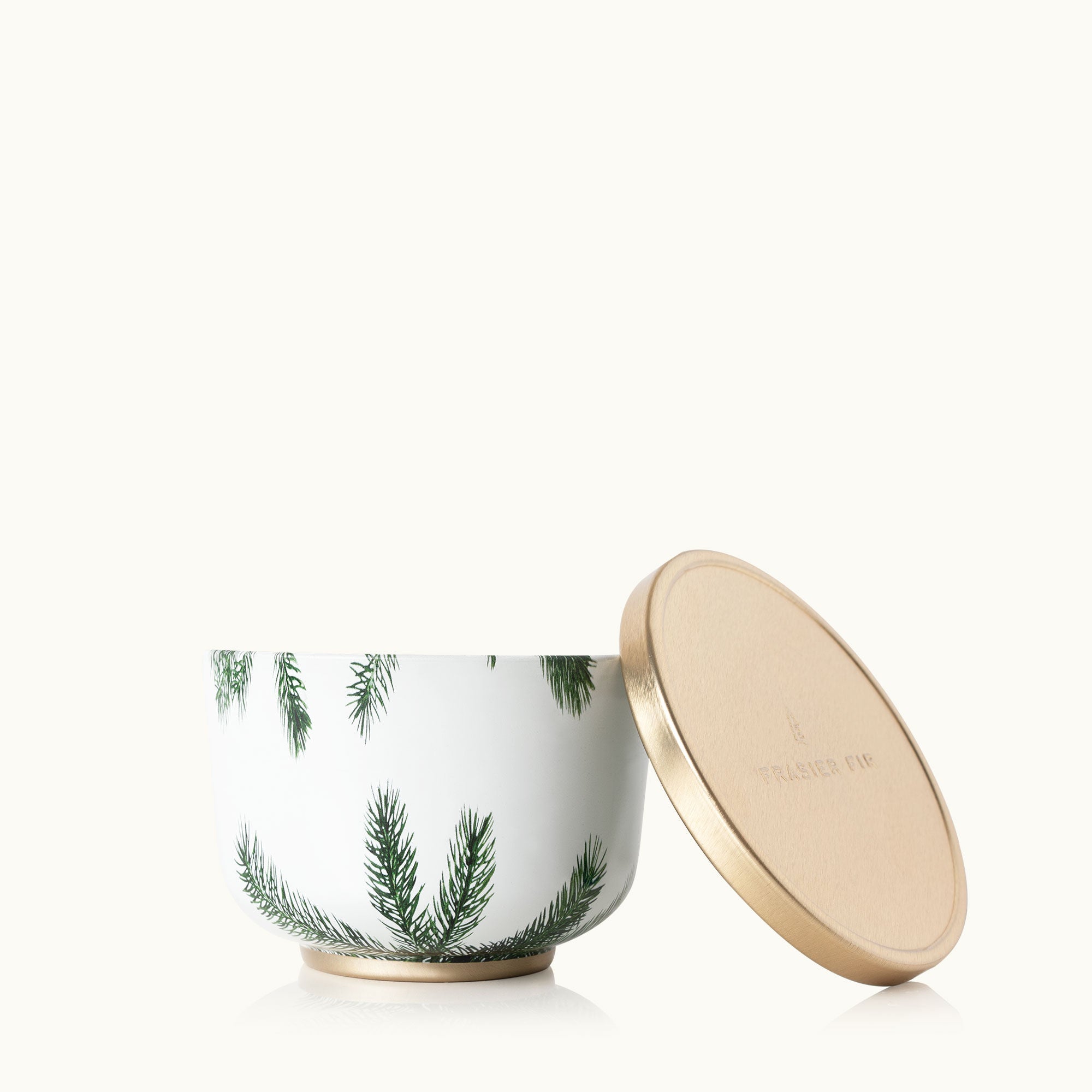 Thymes Poured Candle Tin, Frasier Fir