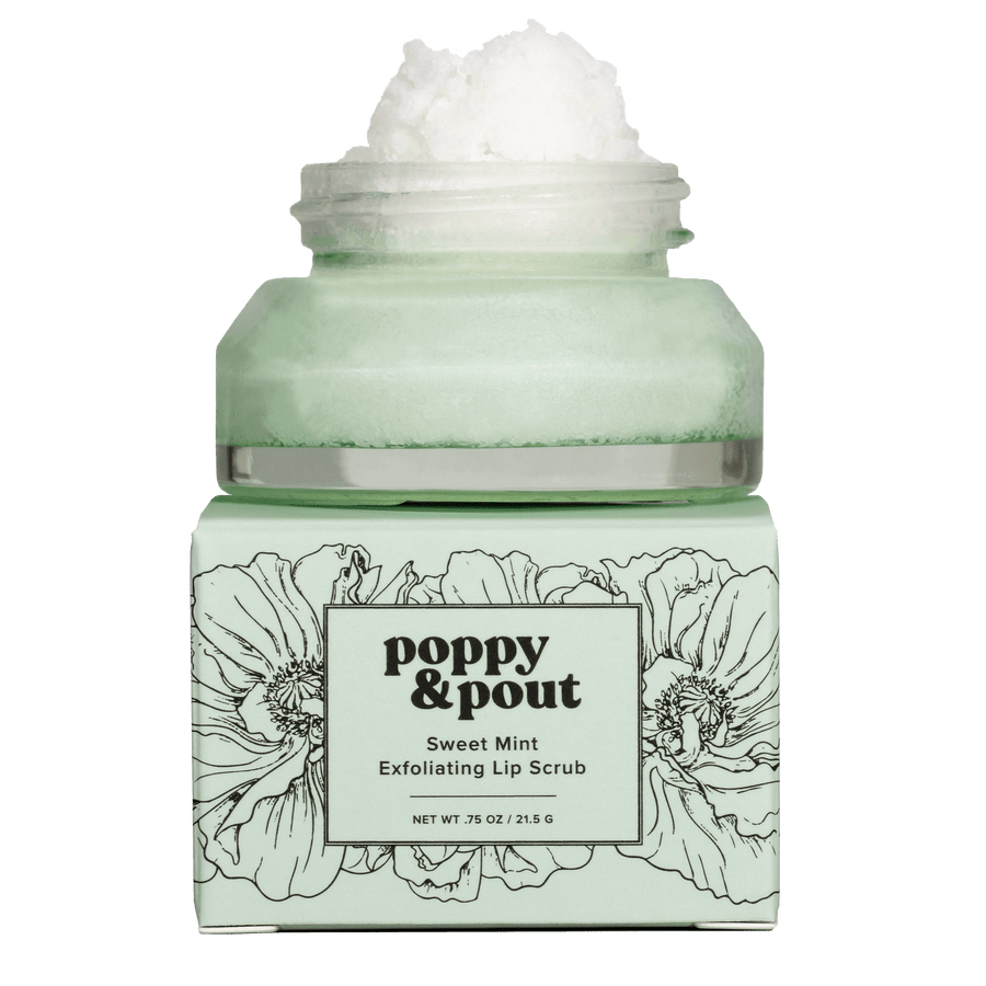 Sweet Mint Lip Scrub | Poppy & Pout