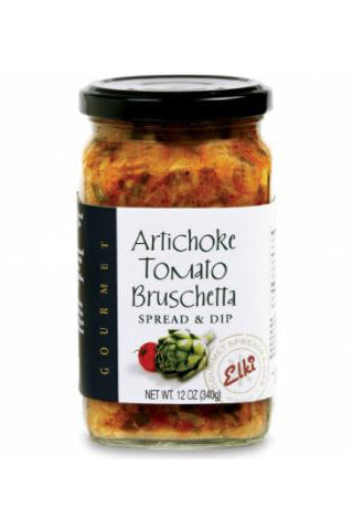 Artichoke Tomato Bruschetta Dip & Spread | Elki