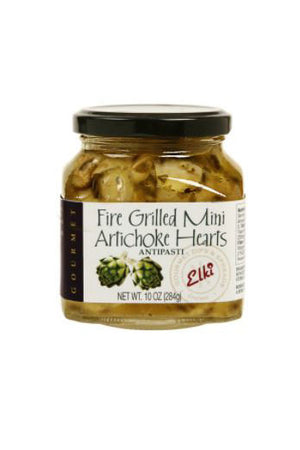 Fire Grilled Mini Artichoke Hearts | Elki