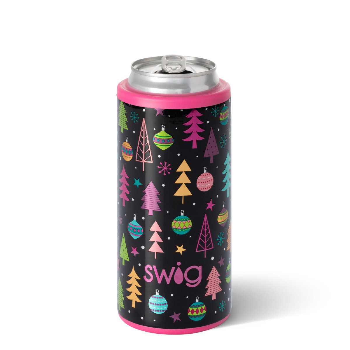 Merry & Bright Skinny Can Cooler | Swig