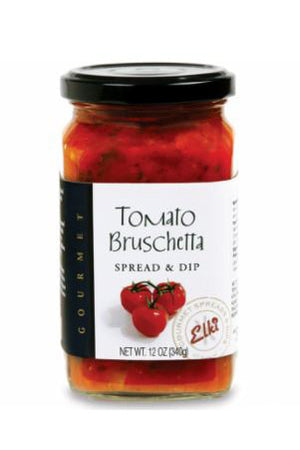 Tuscan Tomato Basil Bruschetta Spread & Dip | Elki