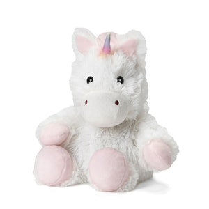 Warmies Junior 9" Unicorn, White