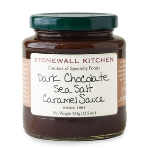 Dark Chocolate Sea Salt Caramel Sauce | Stonewall Kitchen