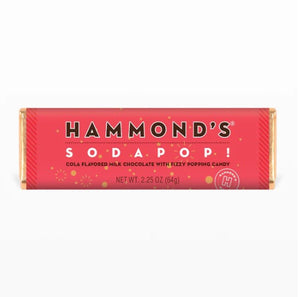 Soda Pop Milk Chocolate Candy Bar | Hammond's Candies