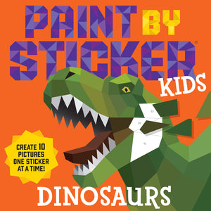 Paint by Stickers Kids, Dinosaurs