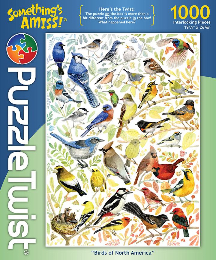 Birds of North America, 1000 Piece Puzzle | Puzzle Twist