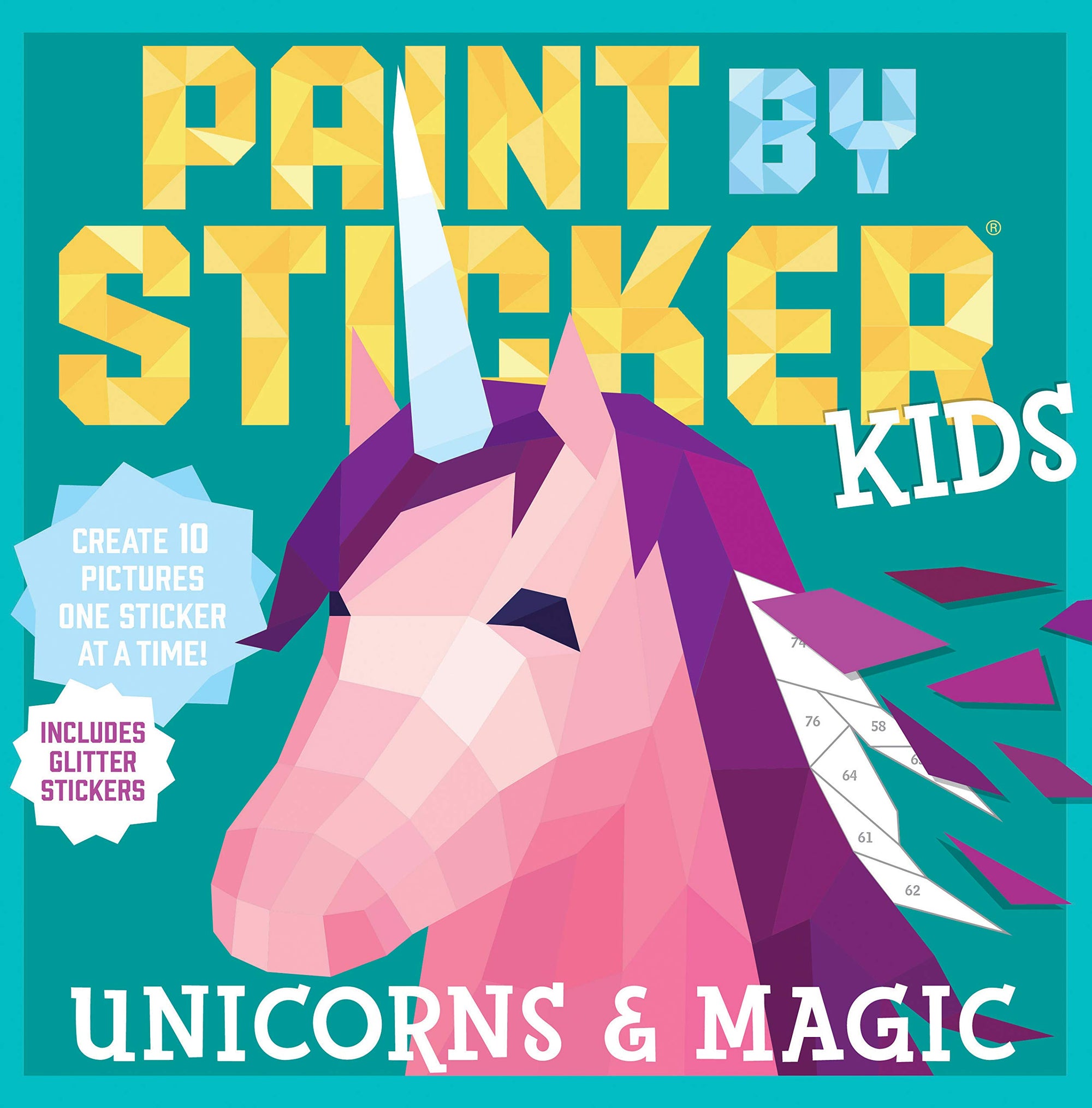 Paint By Sticker Kids, Unicorns & Magic