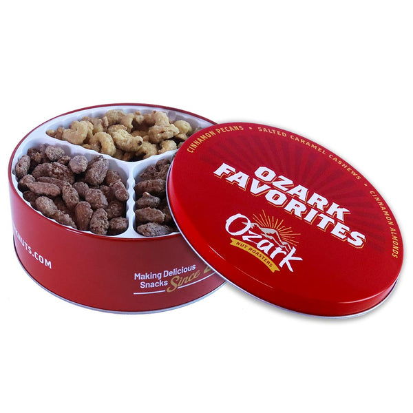 Ozark Favorites Nuts Gift Tin Ozark MECO7