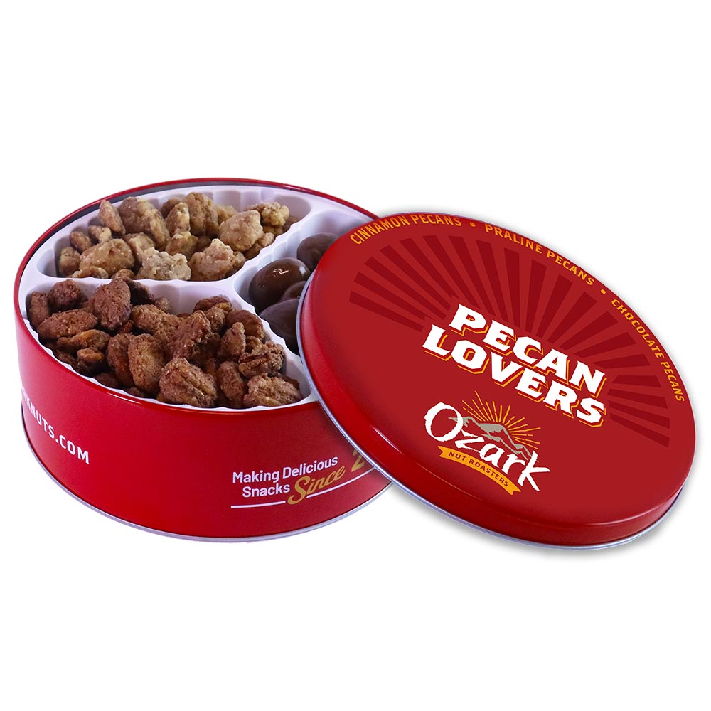 Pecan Lovers Small Tin | Ozark