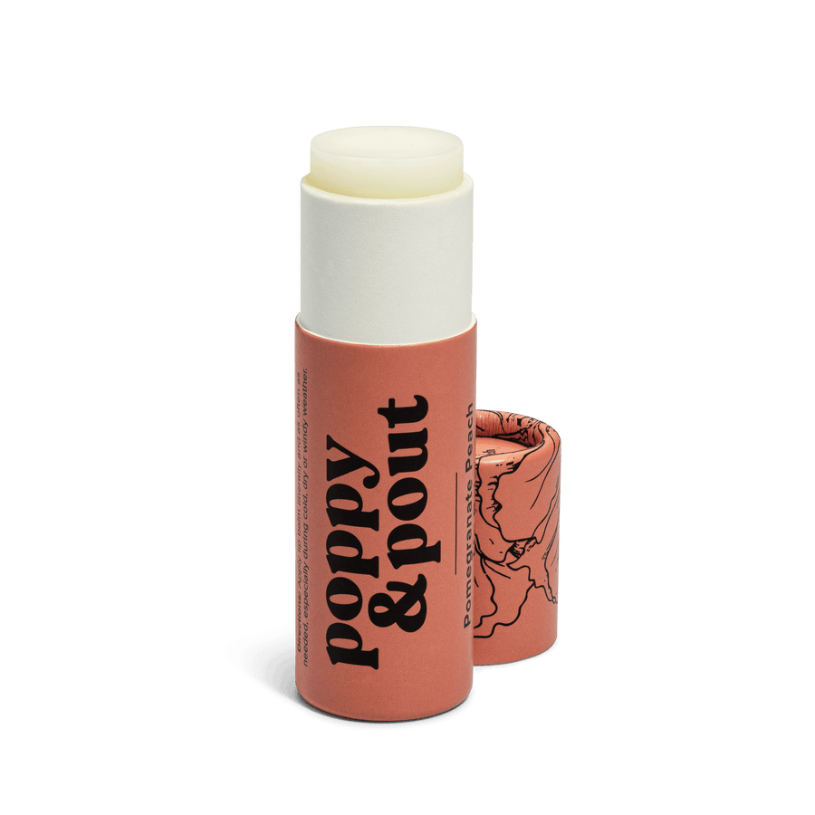 Pomegranate Peach Lip Balm | Poppy & Pout